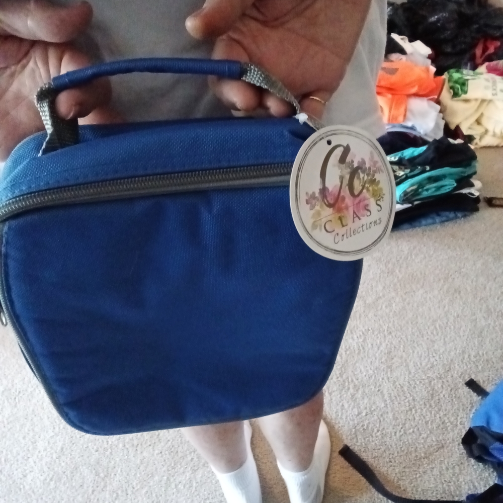 Blue and Gray Backpack - Picture 2 of 3